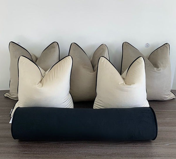 Black Beauty Bolster – Glossy Interiors