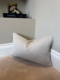 Antique linen rectangle