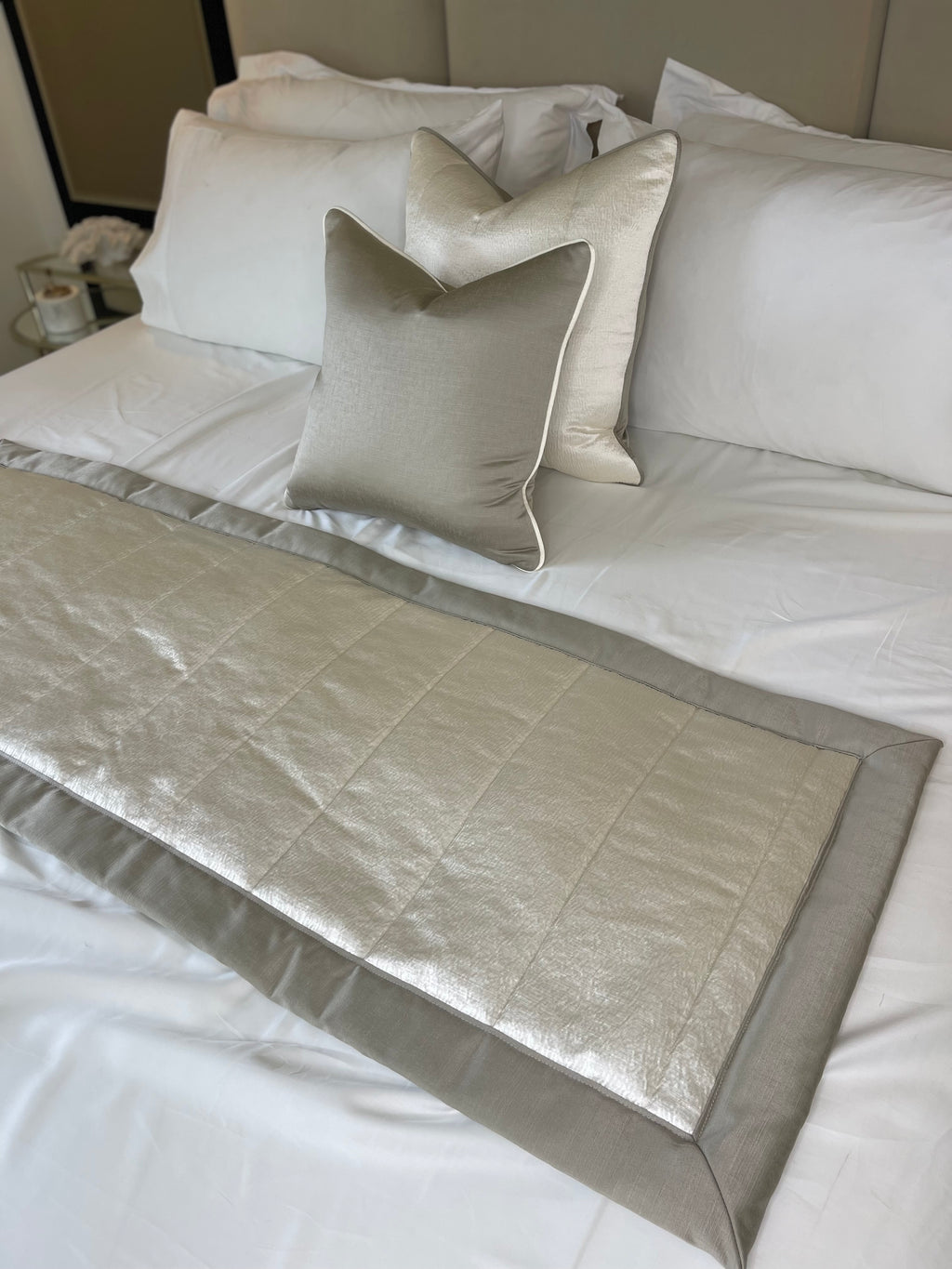 Arlo Neutral Single Bed Set