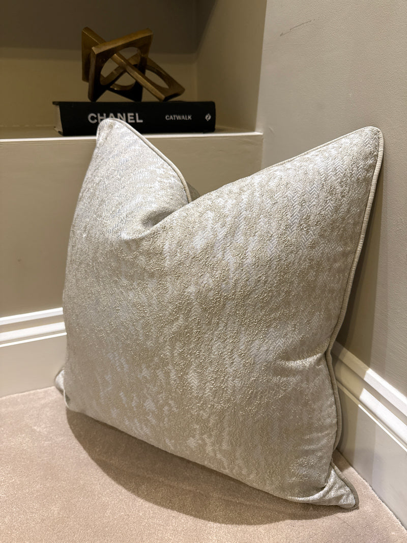 Silver Greige texture 22”