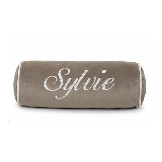 Personalised Velvet bolster