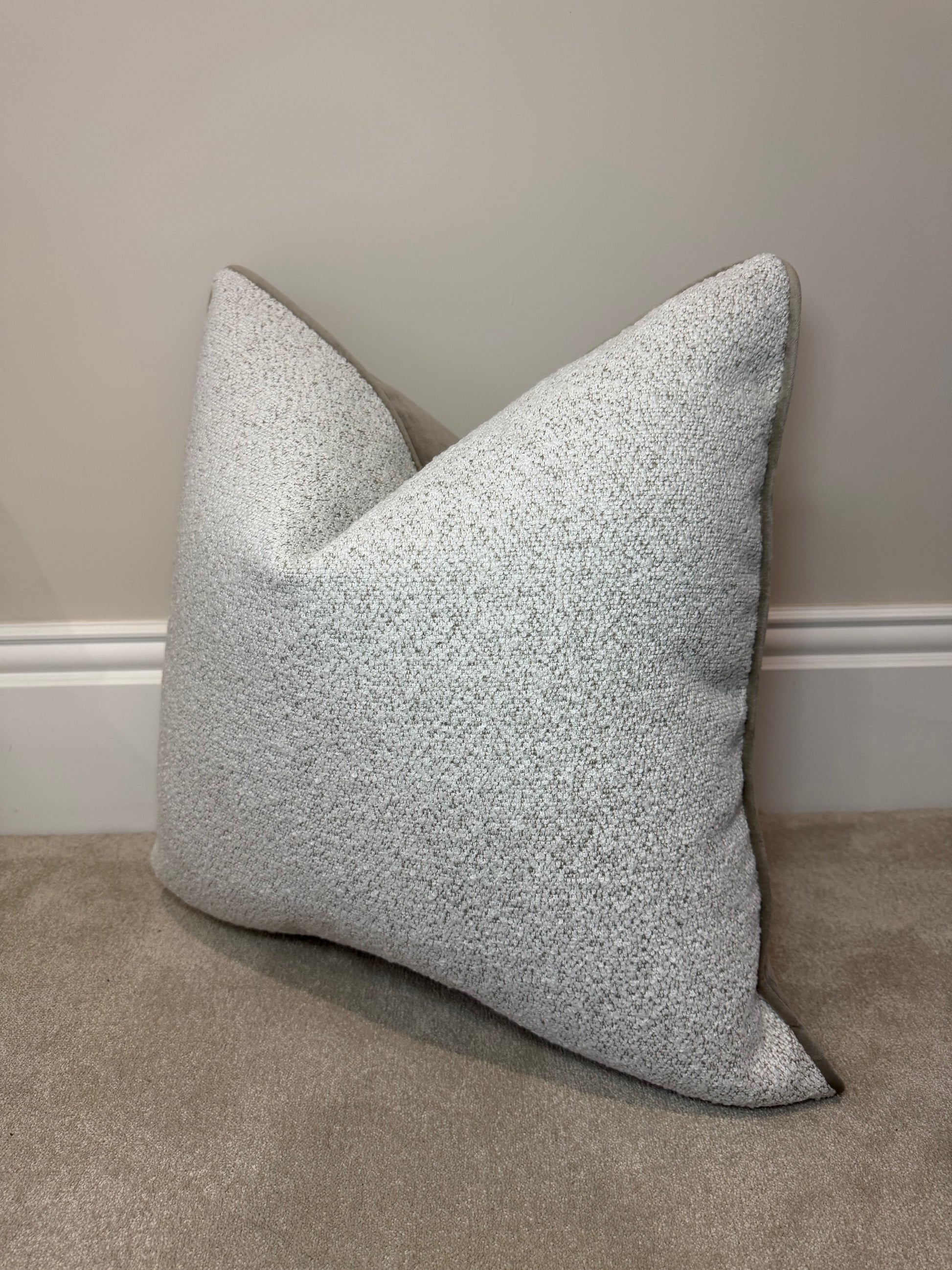 Ecru Boucle 22” cover