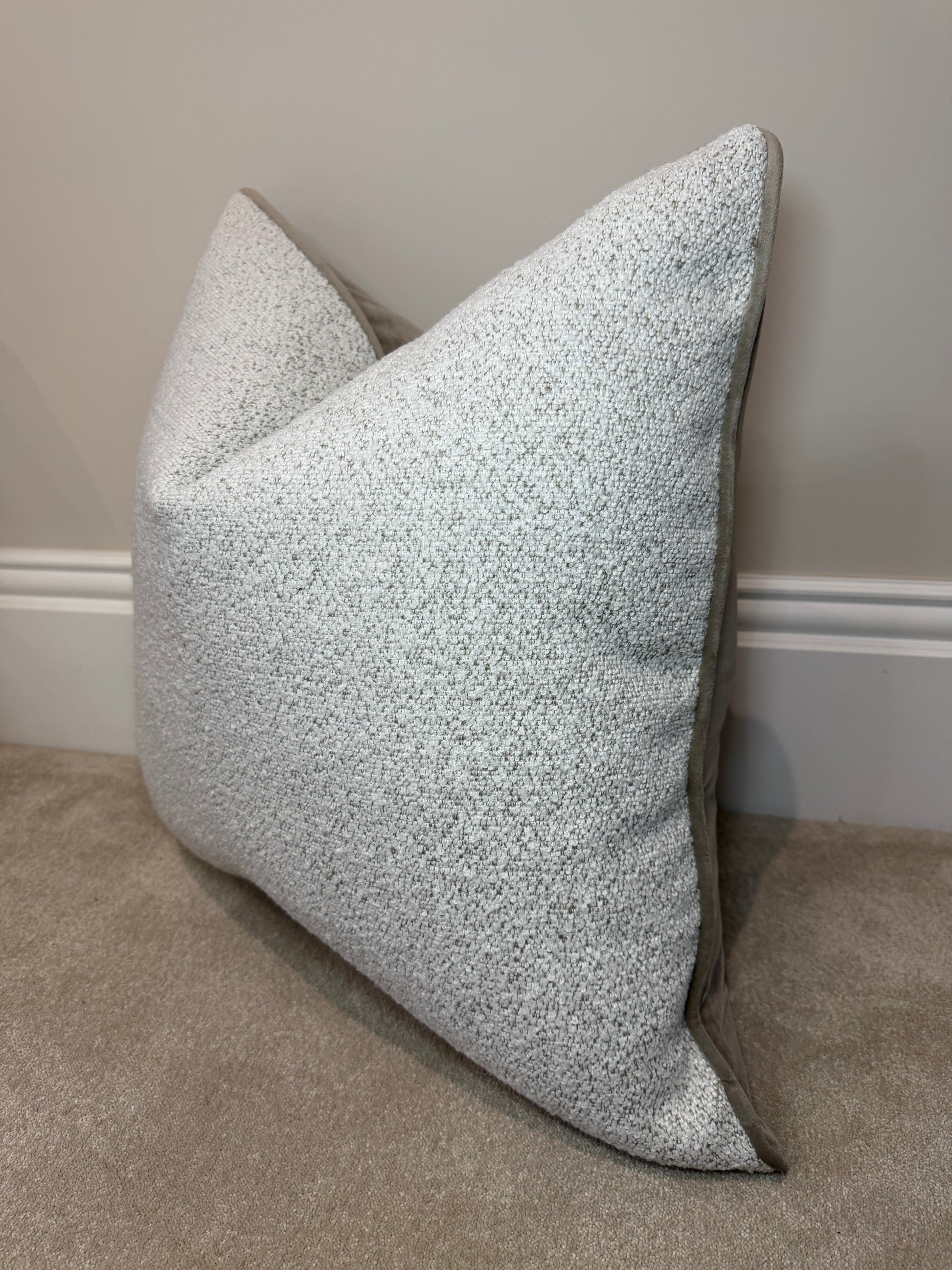 Ecru Boucle 22” cover