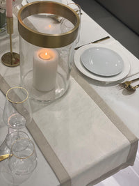 Table Runner - Arlo Ivory & Champagne